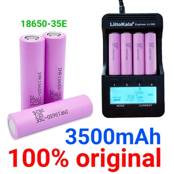 100% Нова Оригинална батерия 18650 3500 mah 20A Ontlading INR18650 35E 1-10 бр. 3,7 В литиево-йонна батерия Oplaadbare