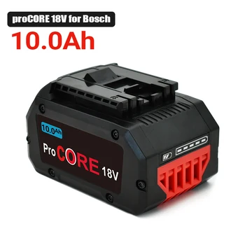 100% чисто Нов Pro основната 18V 10.0 Ah Литиево-Йонна батерия GBA18V80 за Акумулаторни дрелей Bosch 18 Волта MAX, Безплатна Доставка