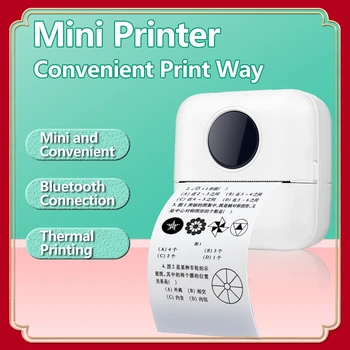 HD Miniprint X5 Преносим Термопринтер Mini Bluetooth Безжичен Джобен фото принтер Makeid Без мастило Многофункционални Етикети Производителите на Етикети