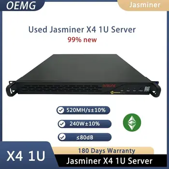JASMINER X4 1U 520M 240 W и т.н. ETHw Рециклирани миньор 99% чисто нов с доставка FedEx по целия свят в продължение на 180 дни