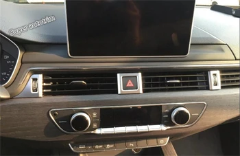 Lapetus Размерът на Покритие на Капака на Вентилационни отвори на Климатика Ac 7 бр. За Audi A4 B9 A5 Седан/Avant/Allroad Quattro 2016-2020 ABS