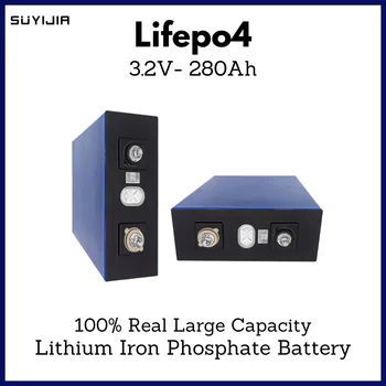 Lifepo4 3.2 В 280 ah, акумулаторна литиево-желязо-фосфатная батерия за система за съхранение на слънчева енергия, автомобили за къмпинг, количка за голф, мотокар мотокар