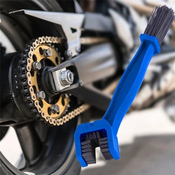 Авто Аксесоари Универсална грижа за джанта Почистване на гуми на Мотоциклет Наем за Обслужване на веригата на съоръжения за пречистване на кална четка за зъби инструмент за почистване