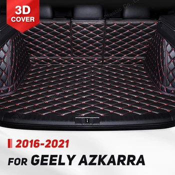 Автоматично Мат С Пълно Покритие на Багажника За GEELY Azkarra Pro 2016-2021 20 19 18 17, Авто Подложка За Багажника за Защита на Интериора, Аксесоари