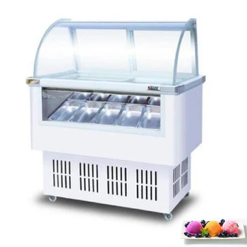 Витрина за сладолед, шкаф с плъзгаща се стъклена врата, безплатен шкаф, витрина за сладолед, фризери, машина за съхранение на сладолед