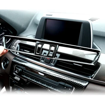 За 16-19 BMW X1 централното управление на климатик воздуховыпускная рамка за декорация и аксесоари за интериора на автомобила висококачествен материал ABS