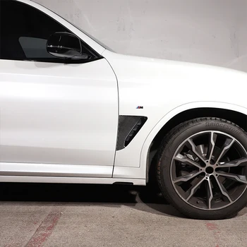 За BMW X3 G01 2018-2022 Автомобилен Стайлинг От Мека Въглеродни Влакна Предното Странично Вентилационно Крило Декоративна Стикер Външни Корниз Аксесоари