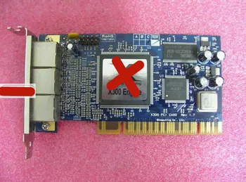 Индустриална контролен панел X300 PCI 3-портов карта