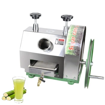 Машина за извличане на захар от захарна тръстика Ръчна преса сокоизстисквачка за захарна тръстика Ръчна машина за изстискване на сок от захарна тръстика за продажба