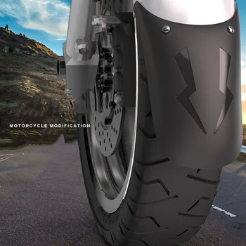 Универсален удължител на предното и задното крило на мотоциклет с крепежни винтове за мотоциклети, помага за предотвратяване на попадането на прах и пръски