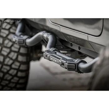крака 4x4 за Jeep Wrangler JL 2018 + Внедорожная черна странична степенка